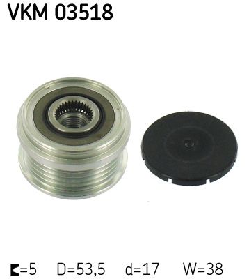 SKF Generatorfreilauf (VKM 03518) Thumbnail